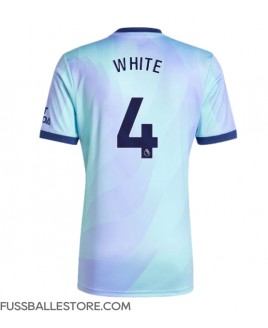 Günstige Arsenal Ben White #4 3rd trikot 2024-25 Kurzarm